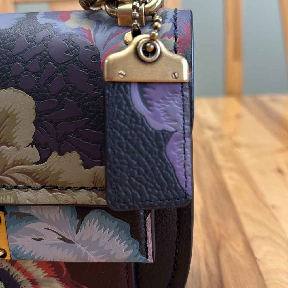 NWT Coach Troupe Crossbody With Kaffe Fassett Print - Picture 4 of 14